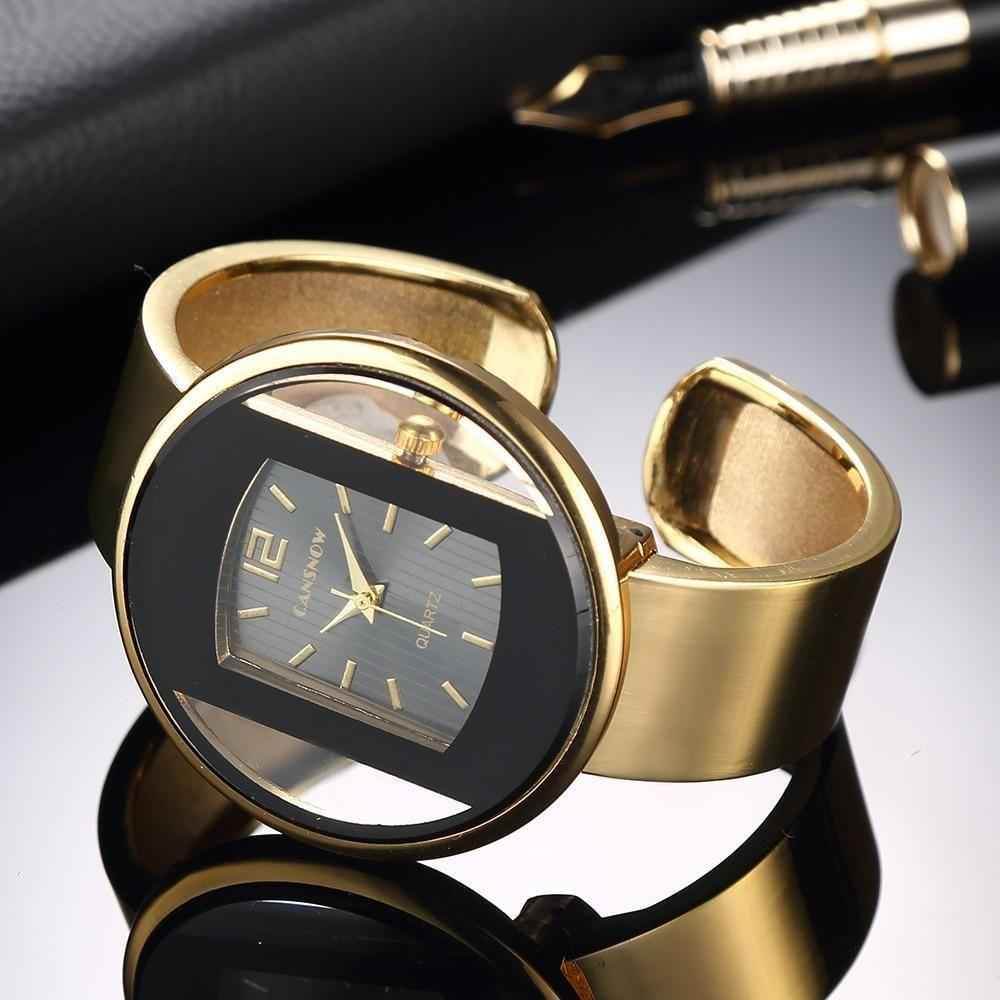 Simple Cheap Watches For Women 2021 Bracelet Gold Silver Dial Dress Quartz - Touchy Style