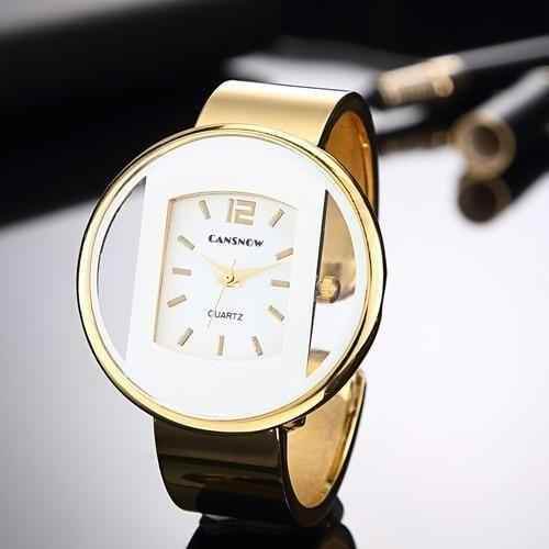 Simple Cheap Watches For Women 2021 Bracelet Gold Silver Dial Dress Quartz - Touchy Style