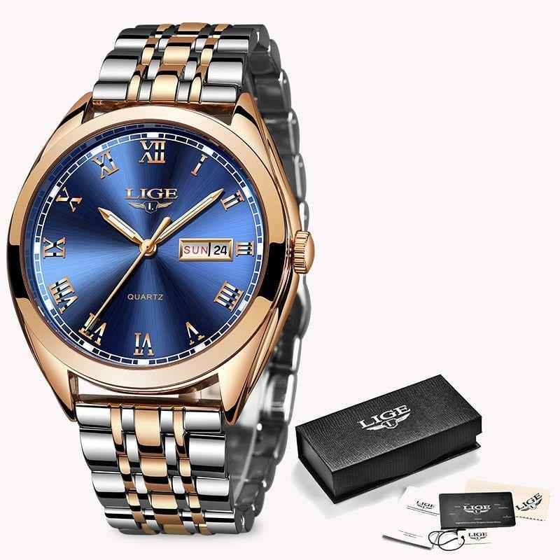 Simple Cheap Watches For Women Waterproof Gold Quartz Stainless Steel 2021 - Touchy Style
