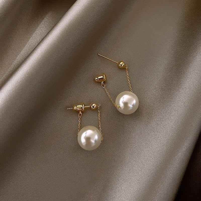 Simple Small Pearl Fashion Earrings Charm Jewelry XYS0327 - Touchy Style