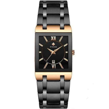 Square Waterproof Quartz Men&