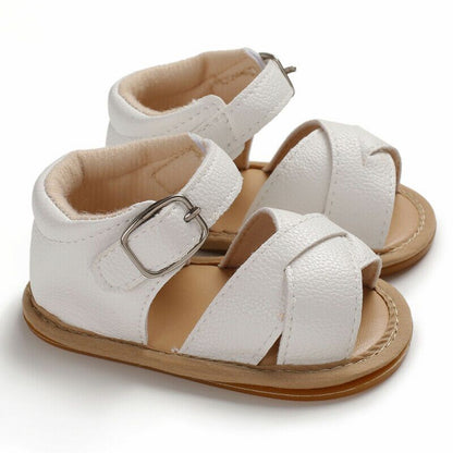 Toddler Baby Boy Girl Sandals Newborn Children Leather Casual Shoes TCSCOS25 - Touchy Style .