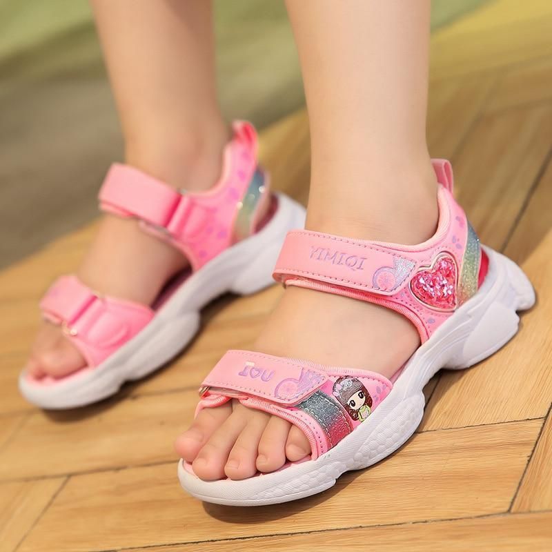 UOS313 Girls Kids Princess Casual Shoes Little Girl Sandals - Touchy Style .