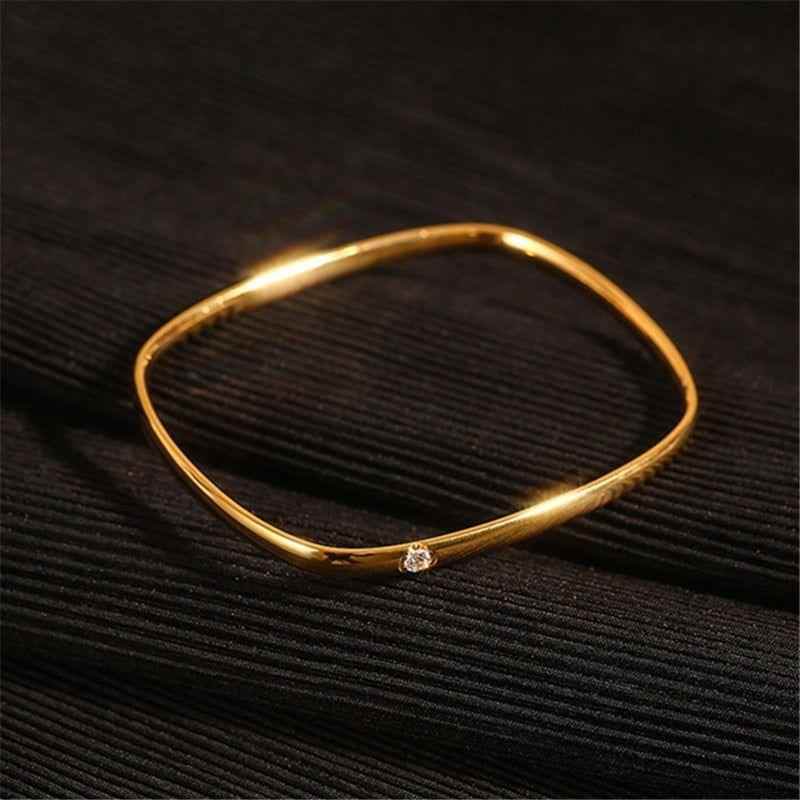 Vintage Luxury Steel Zircon Bracelets Charm Jewelry - Fashion RC357 - Touchy Style