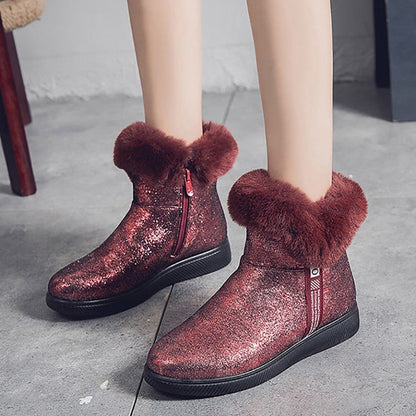 Warm Ankle Boots Women&