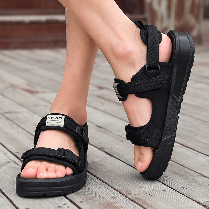 Mens Genuine Leather Summer Leather Sandals For Men Lightweight,  Fashionable, And Comfortable Sneakers In Large Sizes 38 48 230505 From  Niao06, $23.93 | DHgate.Com