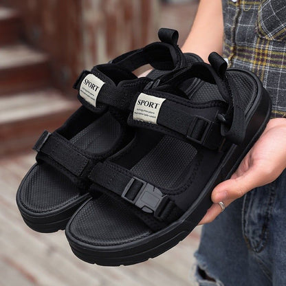 Waterproof Lightweight Flat Sandals - Men&