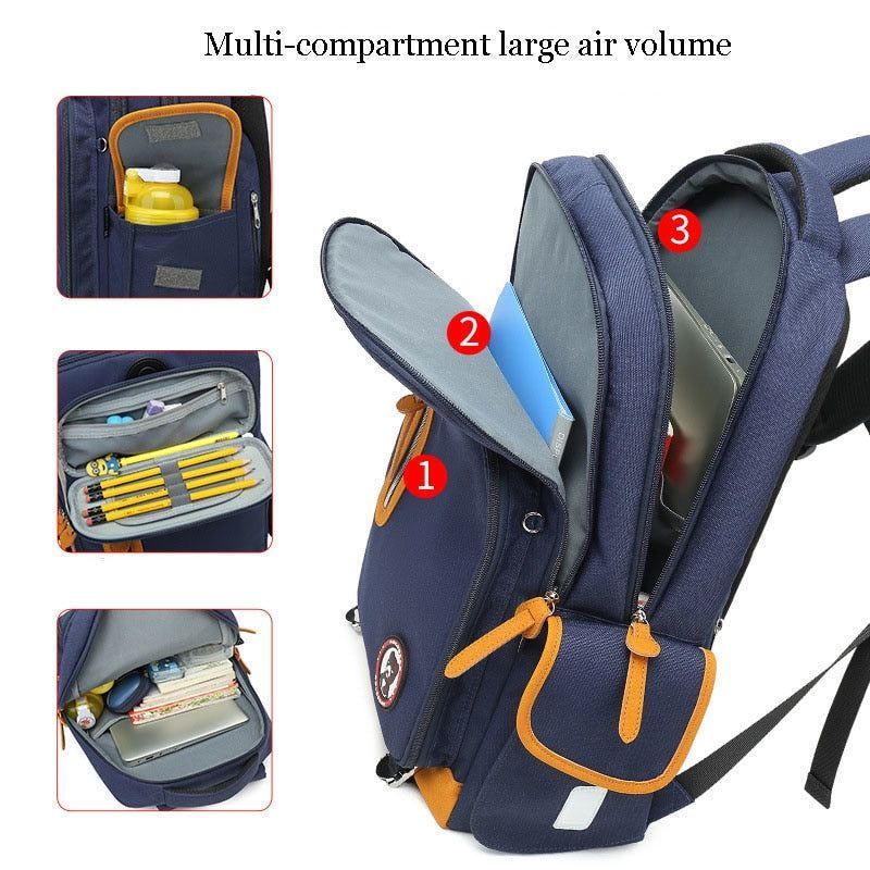 Waterproof Multi-Functional Large Capacity School Cool Backpacks OOS1254 - Touchy Style .