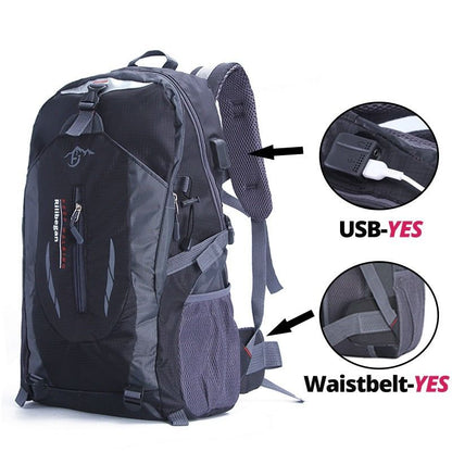 Waterproof Travel Cool Backpacks For Men CBROS45 Climbing Outdoor Sport School Bag - Touchy Style .