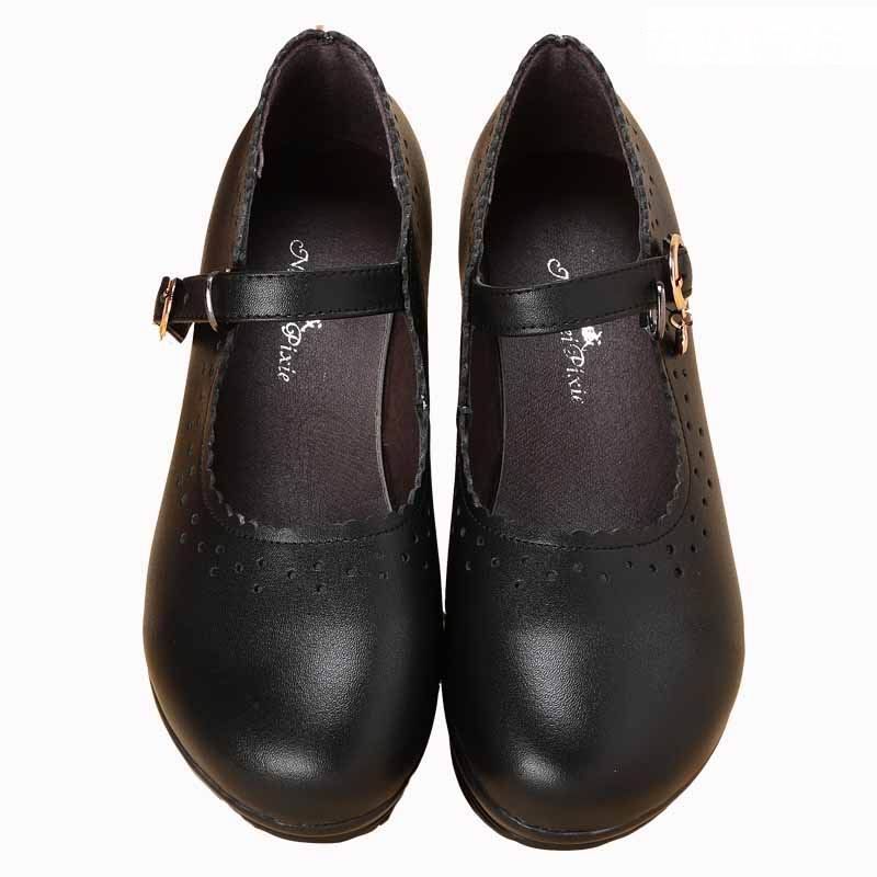 School Shoes Girls High Heels | High Heels Black Kids Girl Party - Black  Shoes - Aliexpress