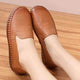 Women's Casual Shoes Leather Handmade Flats AH8992 - Touchy Style .