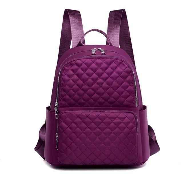 Women's Cool Backpack 2021 High Quality Waterproof Nylon Large Capacity Travel School Backpack - Touchy Style .