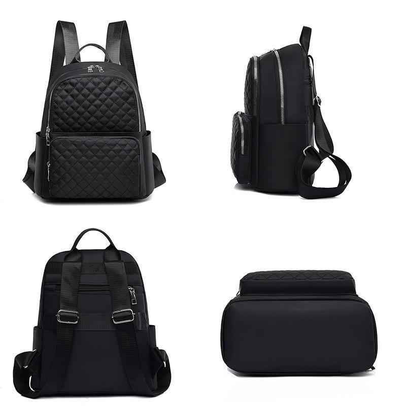 Women's Cool Backpack 2021 High Quality Waterproof Nylon Large Capacity Travel School Backpack - Touchy Style .