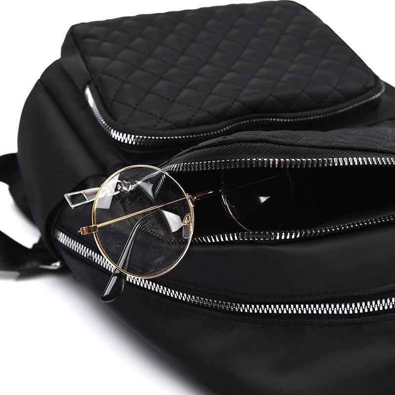 Women's Cool Backpack 2021 High Quality Waterproof Nylon Large Capacity Travel School Backpack - Touchy Style .